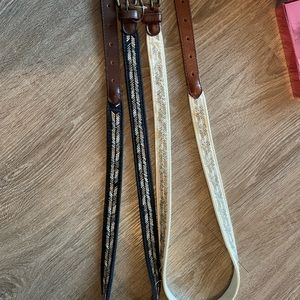 Womens Abercrombie and Fitch beaded belts